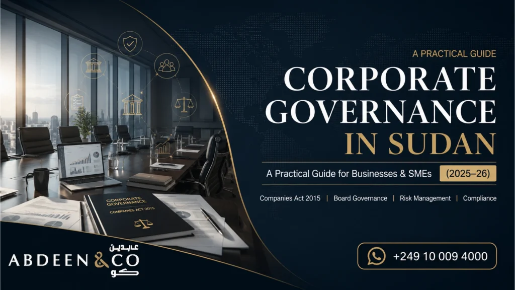 Corporate Governance in Sudan: A Practical Guide for Businesses & SMEs (2025–26)