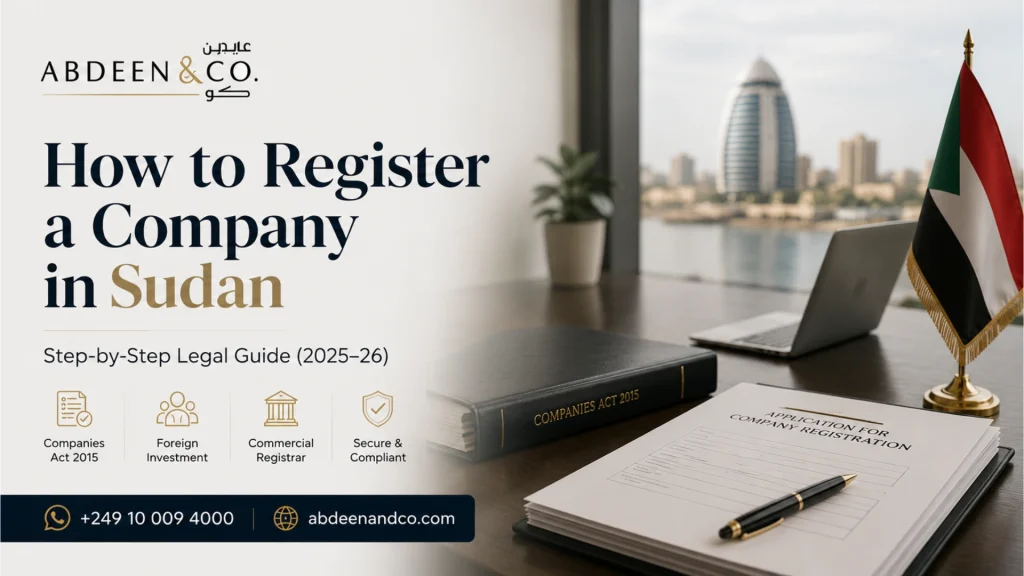 How to Register a Company in sudan